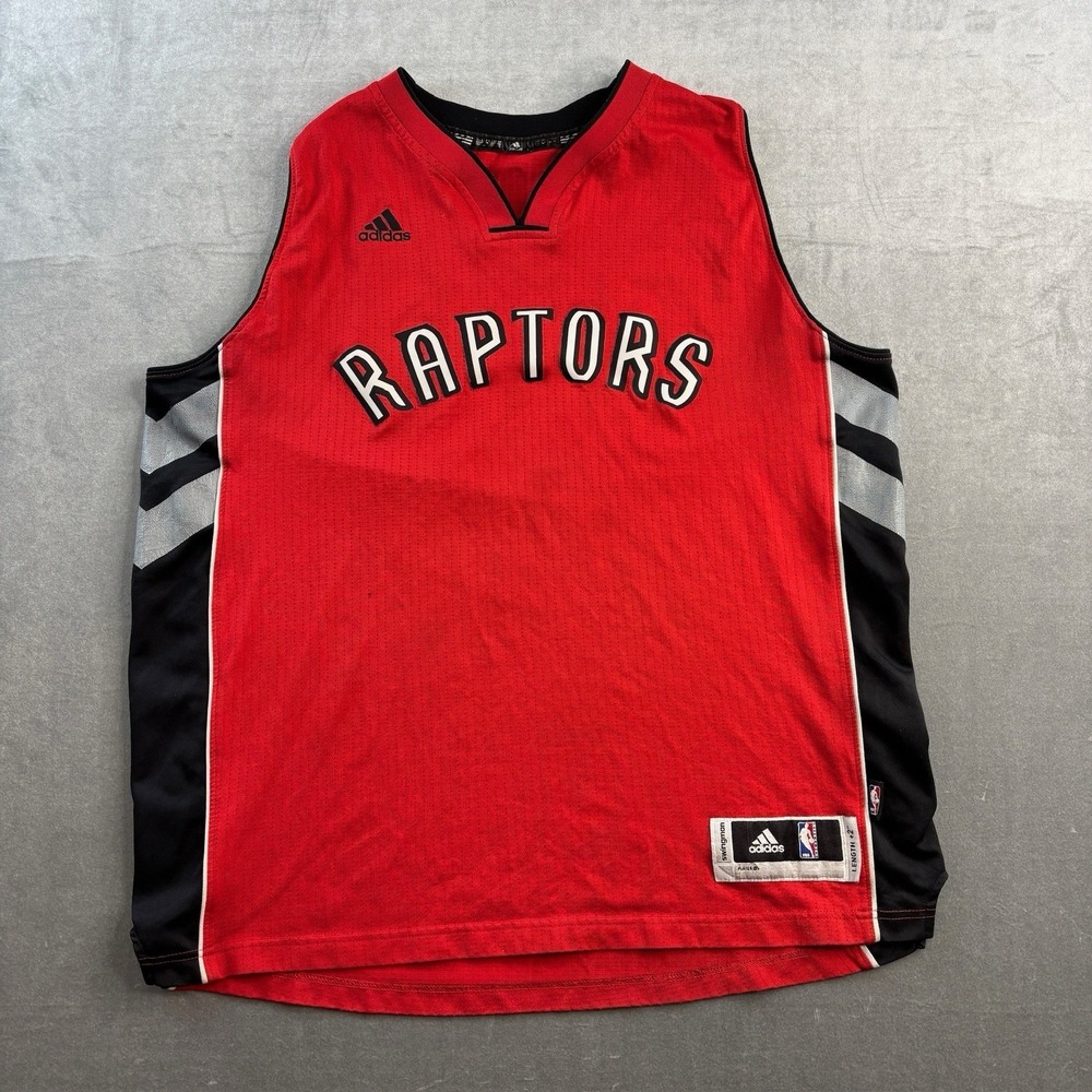 Adidas Toronto Raptors Swingman Jersey Red Men's Medium‎ +2 Length